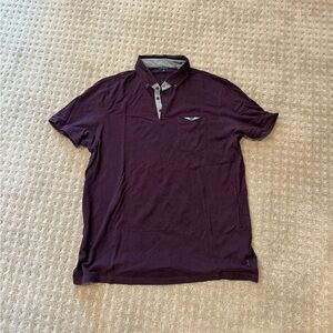 Ted Baker London Deep Purple Polo Shirt